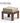 Belle Solid Wood Upholstered Stool