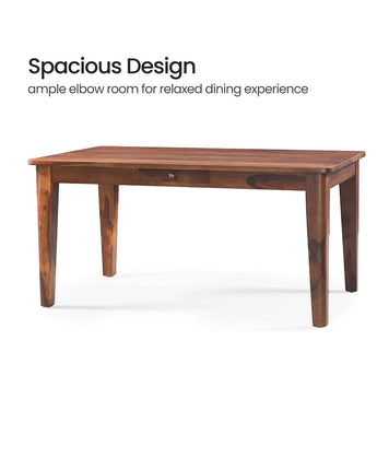 Belle Dining Table: 6 Seater